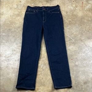 J. Crew Stovepipe Dark Indigo Jeans
Size: 28